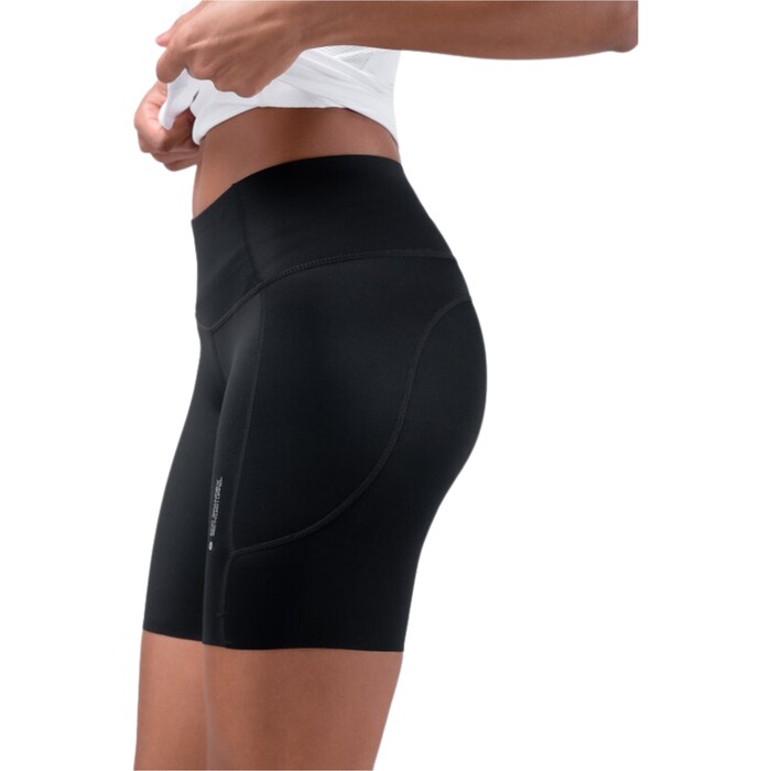 2024 Zhik Womens Eco Spandex UPF50+ Shorts SRT-0063-W-BLK - Black